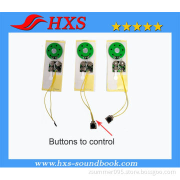 Custom Music Electronic Greeting Card Sound Chip or Sound Module
